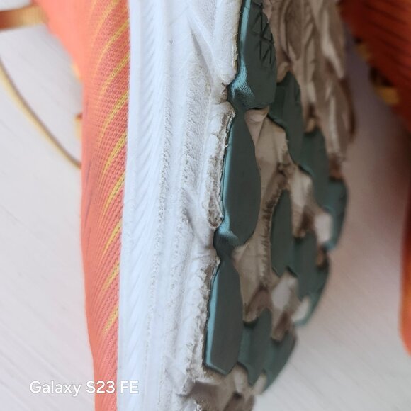 Hoka One One Women’s Rincon 3 Running Shoes Orange/Yellow Size 7B - Picture 7 of 8